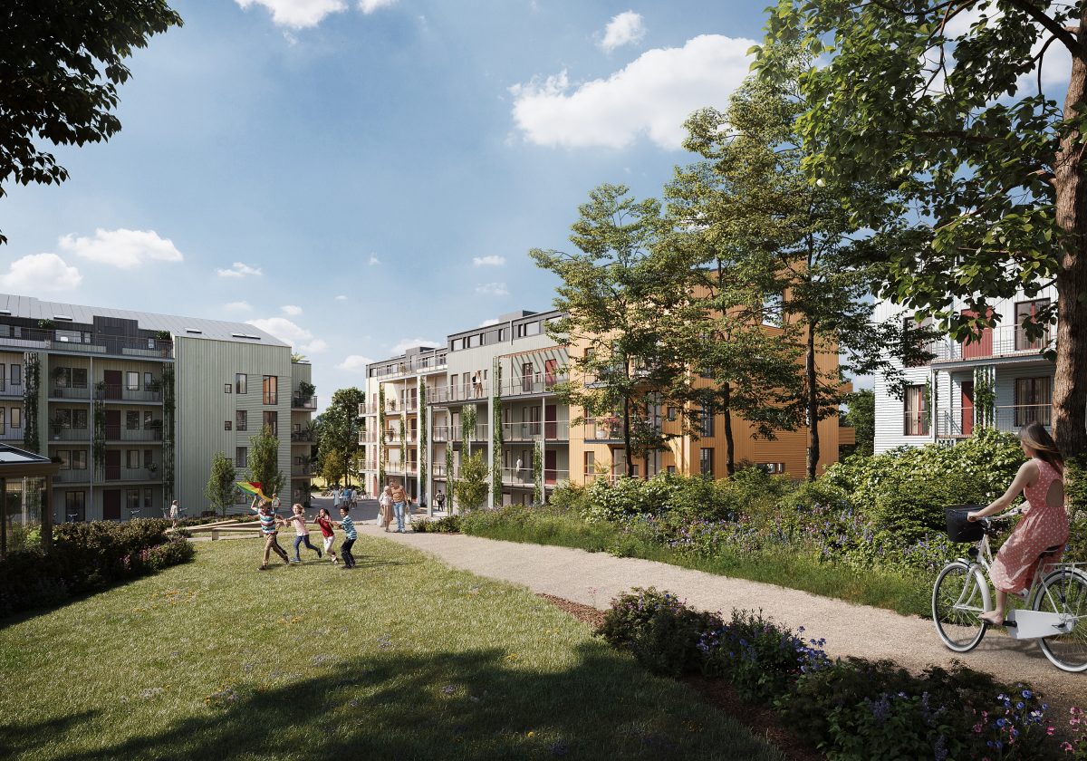 1635409014 2573 Borgheimtunet 01 Eksterior Bygg B fra hage 05